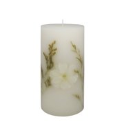 Home Fragrance Collection 3" x 6" Vanilla & Amber Scented Pillar Candle by Ashland