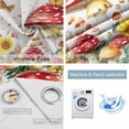 thumbnail image 4 of Mushroom Blackout Curtains for Bedroom/Living Room, Thermal Insulated Kitchen Curtains, Sunflower Botanical Spring Butterfly Grommet Darkening Window Treatment Drapes 52"x63"x2, 4 of 8