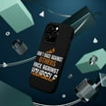 thumbnail image 3 of DistinctInk MagSafe Tough Case for Apple iPhone 15 Pro (6.1" Screen) - Don't Race Against Others Race Against Self - Lightweight Grip, 3 of 6