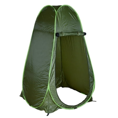 CALHOME Portable Green Outdoor Pop Up Tent Camping Shower Privacy Toilet Changing
