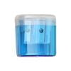 PEONAVET Pencil Sharpener Mini Transparent Pencil Sharpener School Supplies Candy Color Pencil Planer