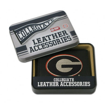 NCAA - Georgia Bulldogs Wallet: Embroidered Trifold