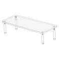 thumbnail image 3 of BELOVING Acrylic Display Stand Easy to Clean Gift Clear for Cosmetics Jewelry Perfume, 3 of 7
