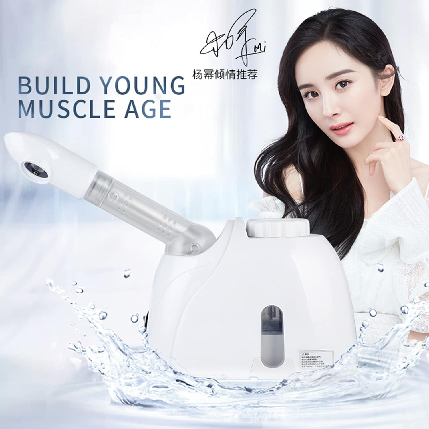 Facial Nano-Ion Warm Mist Face Steamer