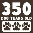 thumbnail image 3 of CafePress - 350 Dog Years Old T Shirt - Men's Classic Graphic Cotton T-Shirt, 3 of 4