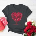 thumbnail image 1 of Fankiway T-Shirt à Manches Courtes Imprimé Col Rond Mode pour Femmes Ensemble de Vêtements Décontractés pour Femmes 2 Pcs, 1 of 4