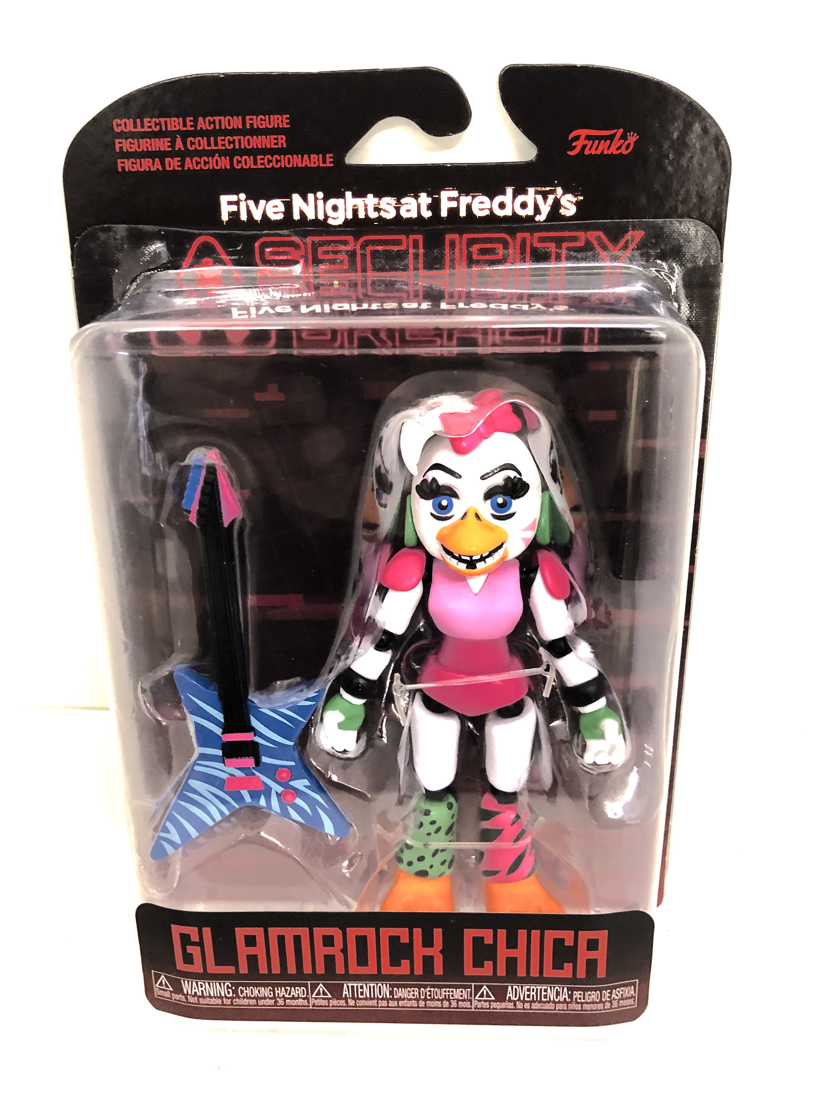 Glamrock Chica Five Nights At Freddys FNAF Security Breach Funko Action Figure