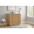 thumbnail image 2 of Meridian Furniture Willard 36" Natural Engineered Stone Bathroom Vanity, 2 of 13