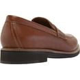 thumbnail image 4 of Men's Johnston & Murphy Kenesaw Penny Loafer Tan Tumbled Full Grain Leather 11.5 M, 4 of 6