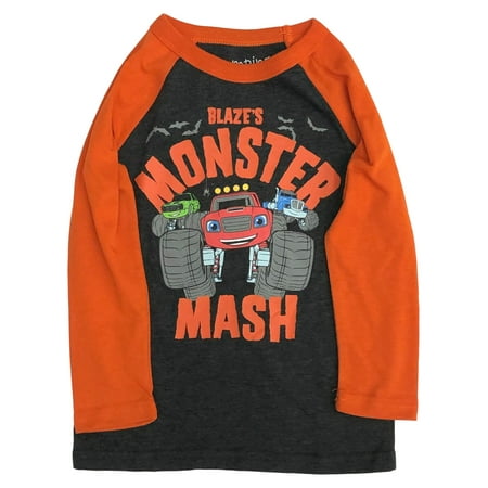

Jumping Beans Toddler Boys Blaze & Monster Machines Halloween Tee Shirt 2T