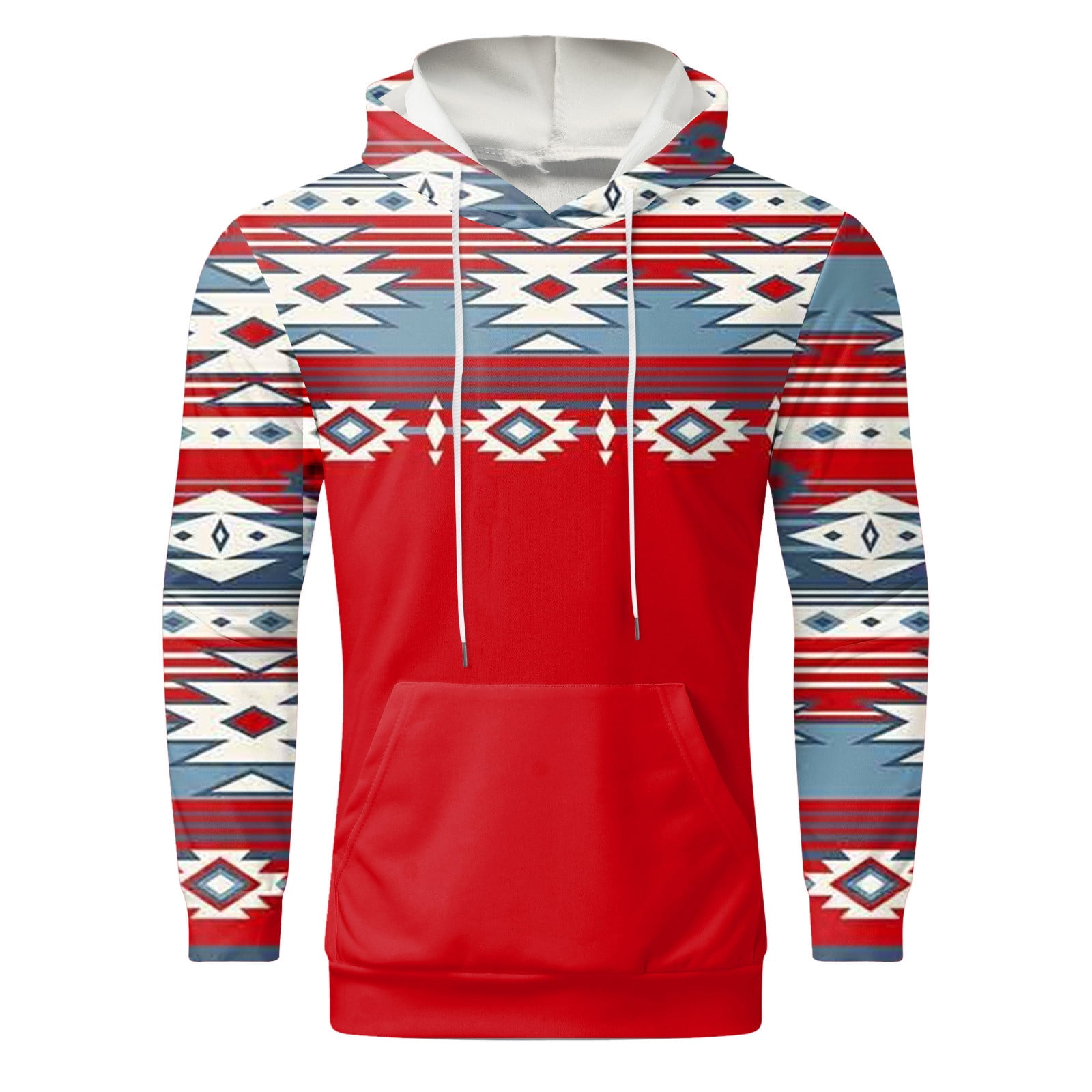Mens Sweatshirts And Hoodies Autumn And Winter Casual Loose 3D Digital