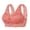 Orange, variant on Seamless Bra Ice Silk Beauty Back Bra Without Steel Ring Lace Chest Wrap Sports Vest Underwear