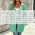 thumbnail image 3 of Jowdiw Womens Open Front Long Sleeve Knit Soft Casual Loose Fit Long Sweater with Pockets, 3 of 8