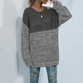 thumbnail image 6 of Maean Oversized Sweaters for Womens Fall Baggy Fashion Long Sleeve Knitted Comfortable Warm Sweater, 6 of 7
