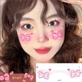 thumbnail image 1 of Cute Sweetheart Girl Makeup Face Sticker Love Powder Eye Blusher Face Tattoo Sticker Color Face, 1 of 8