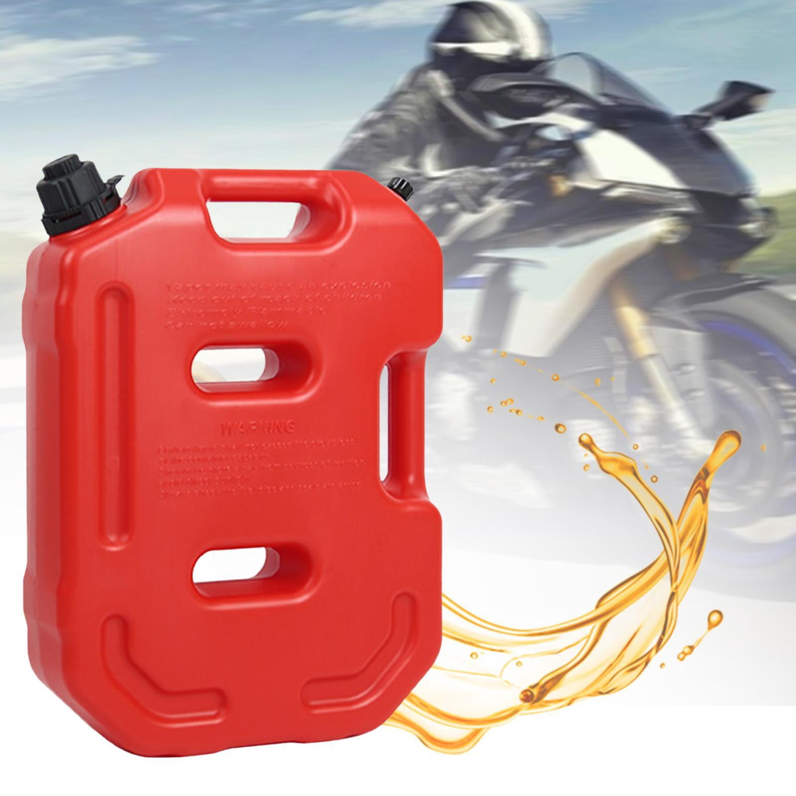 Dickly Auto Fuel Tank 1L Liquid Storage Canister for Truck Trailer Automotive Red
