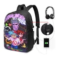 thumbnail image 2 of Friday Night Funkin Backpack with USB Charging Port, Travel Laptop Backpack, Water Resistant Computer Bag, Durable Daypack, Fit 16 Inch Notebook, 2 of 9