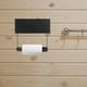 thumbnail image 5 of 4 piezas de soporte para papel higiénico, rodillo de plástico para papel higiénico, varilla de repuesto para baño, husillo de inserción con resorte de plástico, 5 of 8