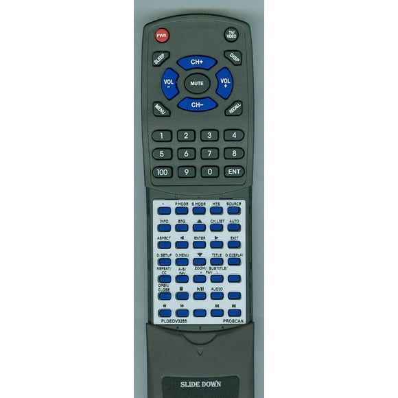 Télécommande de Remplacement pour Proscan PLDEDV3285