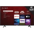 thumbnail image 1 of TCL 55S425 - TCL 55" CLASS 4K UHD LED ROKU SMART TV HDR 4 SERIES Open Box with One Year Seller Provided Warranty, 1 of 12