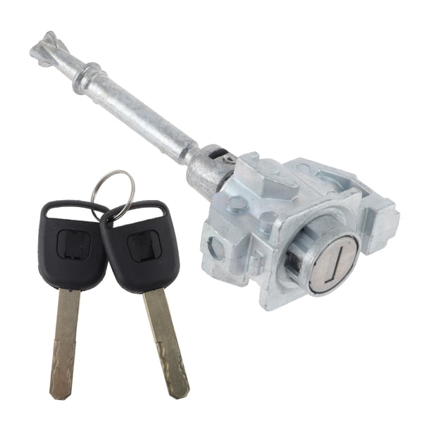 Cilindro de cerradura de puerta delantera izquierda Unique Bargains con 2 llaves para Honda Civic 2016 2017 2018 2019 2020 2021 Reemplazo No.04921-TBA-A01/04921TBAA01 Llave de encendido