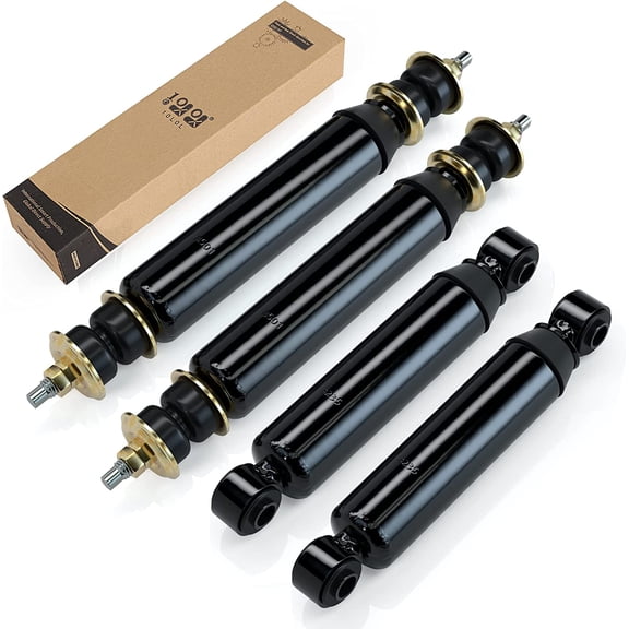 10L0L Golf Cart Shock Absorbers Kit for Club Car DS 1981-up, Precedent 2004-up, Tempo 2018-up Gas & Electric Models, Front Rear Shocks Replace OEM 1014235 1015813 1010991 1012183 1014236 1013164