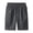 Dark Gray, variant on Classic Athletic Men's Gym Shorts, Wide Leg Pleated Baggy Sweat Shorts with Side Pockets for Running Workout Basketball Yoga Casual Pants Workout Lounge Wear Mid Rise Light Ashy Size: 3Xl