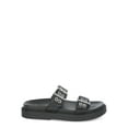thumbnail image 4 of No Boundaries Women's Buckle Slide Sandals, 4 of 5