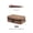 Brown, variant on Small Carrying Case Compatible with Insta360, DJI Osmo Action and GoPro Hero Cameras, Portable Travel Storage Organizer with Adjustable Dividers
