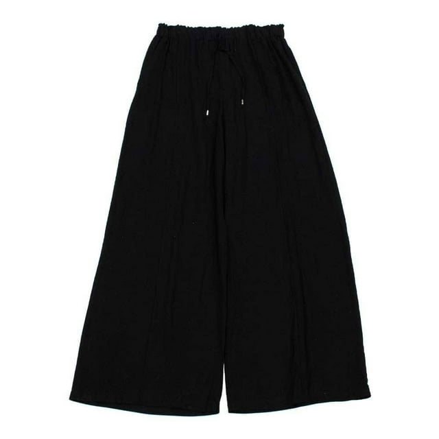 Pantalón George para Dama Diseño Chalis Negro Talla G