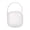 White, variant on THHEIC Portable Pacifier Case, Pacifier Holder with Clip, Binky Holder Case, Pacifier Box with Hook Design, Pacifier Accessories, Baby Travel Organizer, Soother Storage