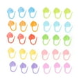 thumbnail image 4 of Knitting Stitch Rings, Durable Random Color Flexible DIY Crochet Stitch Markers Reusable  For Family, 4 of 8