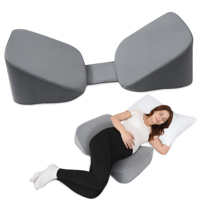 Almohada para Embarazo Memeluckon Ajustable 30° con Funda Lavable