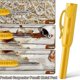 thumbnail image 2 of Paquete de 2 lápices de carpintero sólidos, con sacapuntas incorporado (amarillo), 2 of 5