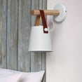thumbnail image 1 of Accesorio de Iluminación para de Pared, Lámpara de Pared de Cabecera para Dormitorio Industrial, Accesorios de Iluminación para Espejo de Toca Blanco Yinane Lámpara de pared creativa, 1 of 6