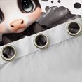 thumbnail image 5 of Feelyou Kawaii Milk Cow Black Out Curtains for Kids, Fashion Cow Print Curtains Pack of 2 (42x63 Each), Cute Cartoon Animal Bedroom Curtains, Blackout Curtains Room Decor, 5 of 7