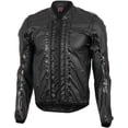 thumbnail image 3 of FirstGear Reflex Mesh Mens Textile Motorcycle Jacket Black LG, 3 of 4