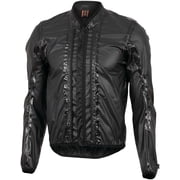 First Gear 526190 Mens Reflex Jacket, Black - Medium