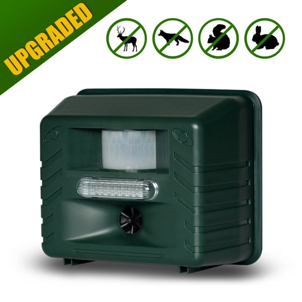 Aspectek Yard Sentinel STROBE Ultrasonic Outdoor Animal Control Pest