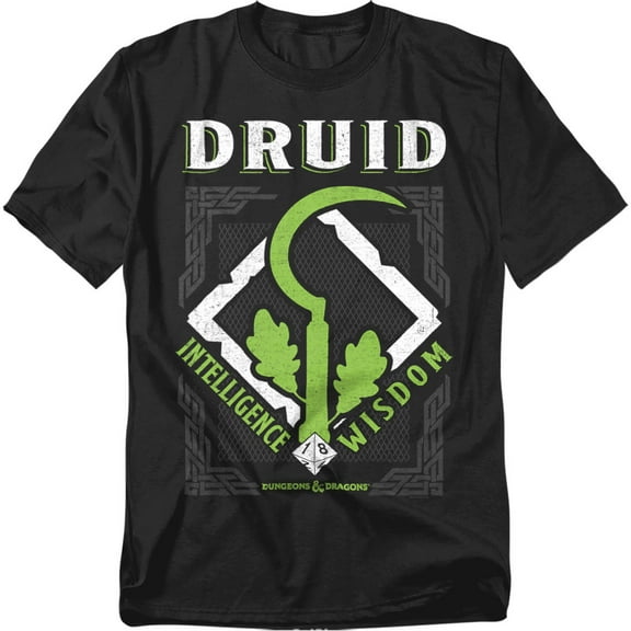Dungeons And Dragons Rogue T-Shirt Druid Intelligence Wisdom Unisex Graphic Tee For Men & Women