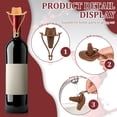 thumbnail image 4 of 6PCS Cowboy Hat Silicone Wine Stopper, Reusable and Unbreakable Glass Bottle Sealer Covers Wine Stoppers, Wine Plug,Wine Cork Stopper for Keeping Wine Champagne Fresh Home Use, 4 of 11