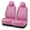 Pink, variant on Skechers Leather Front Car Seat Cover – Stylish Diamond Design, Universal Fit - Pink