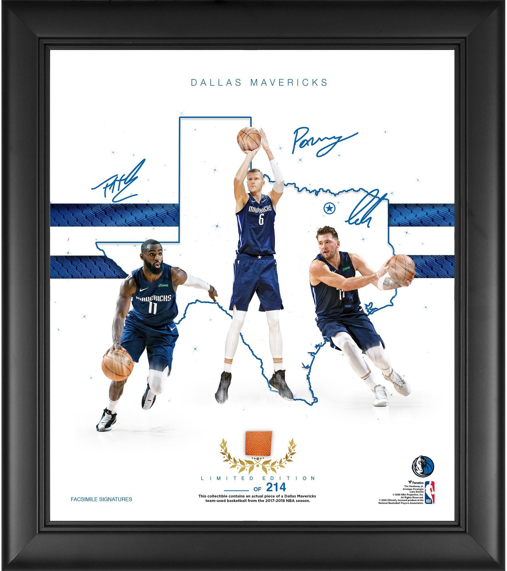 Fanatics Authentic Certified Luka Doncic Dallas Mavericks Autographed Spalding Indoor Outdoor Basketball 