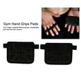 thumbnail image 3 of Double Layer Cowhide Gym Grip Pads, Weightlifting Exercise Training Gloves With Finger, 3 of 8