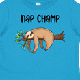 thumbnail image 4 of Inktastic Nap Champ Cute Sleeping Sloth Boys or Girls Toddler T-Shirt, 4 of 5