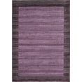 thumbnail image 1 of Unique Loom Del Mar Collection Tapis de Transition Contemporain, 7' x 10', Violet/ivoire, 1 of 1