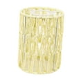 thumbnail image 2 of Sombra de lámpara de cuerda de papel boho tono ligero de luz decoración del hogar retro cilindro tejido a mano para cafetería restaurante de la casa beige, 2 of 8