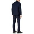 thumbnail image 3 of Adam Baker Mens Regular Fit Two-Piece Peak Lapel Tuxedo Suit, 3 of 6