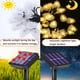 thumbnail image 5 of Fiudx Luces Solares de Piña, 8 Modos de Parpadeo, Decoración de Jardín Exterior, Energía Solar Recargable, Ambiente Festivo, Uso Versátil En Interiores y Exteriores, 12 M de Longitud, 5 of 6