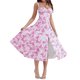 thumbnail image 1 of Vestido De Mujer Color SóLido Sin Mangas Vendaje Fiesta Vestido De Una LíNea Para CóCtel Discoteca Playa, 1 of 2
